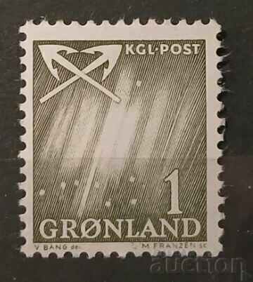 Гренландия 1963 Северно сияние MNH