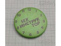 SEX INSTRUCTOR BADGE