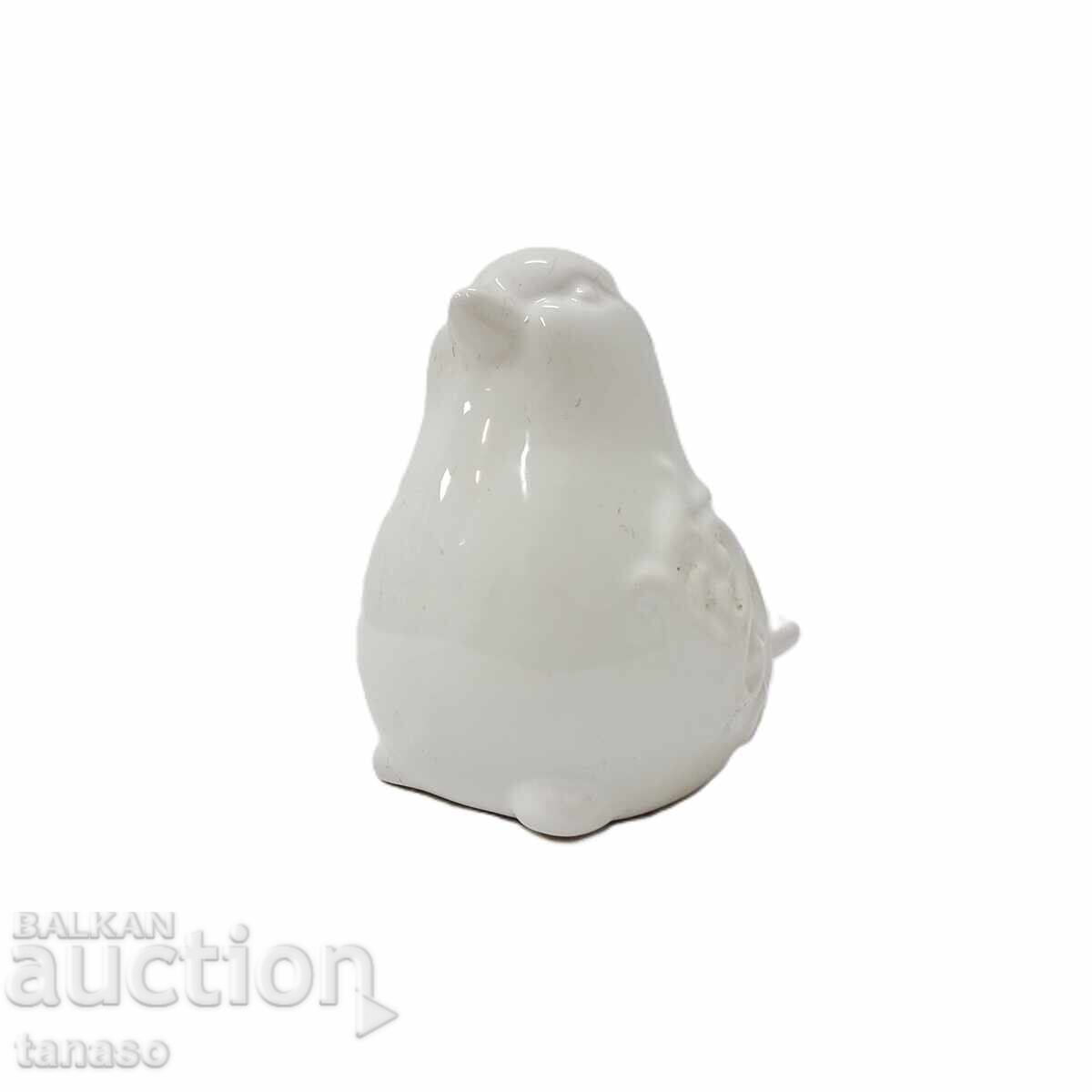 Figurină decorativă elegantă „Pasăre” – Albă glazurată (13.2) cu preț € 6.00 | 11.74 BGN
