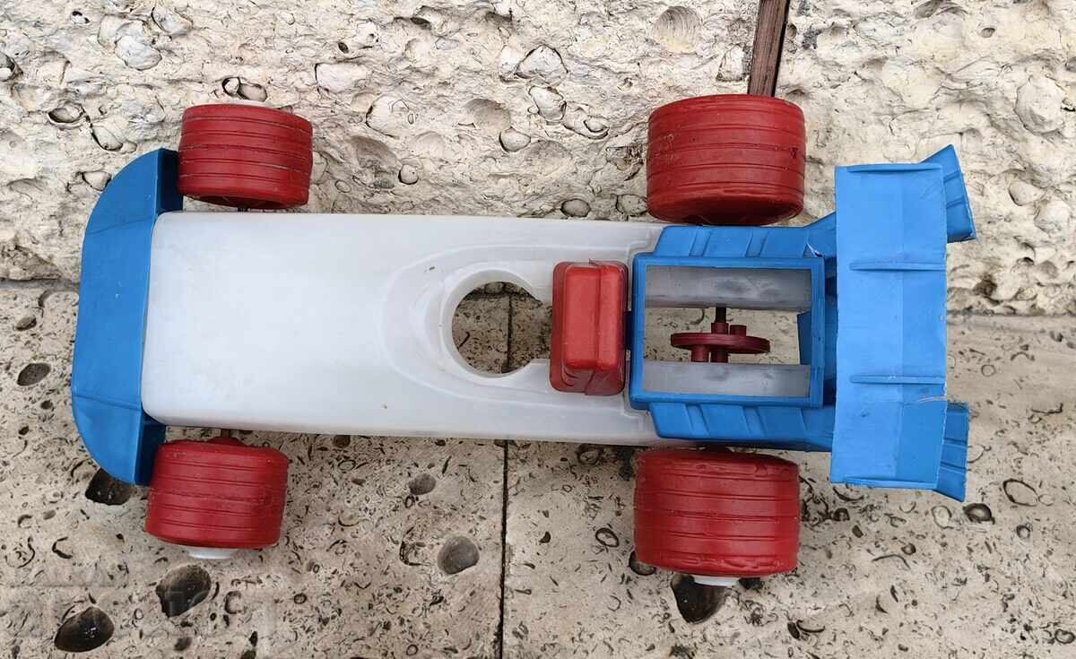 JUCĂRIE VINTAGE MARE DIN PLASTIC PENTRU COPII MAȘINUȚĂ MAȘINĂ - 7