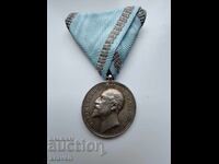 Nice Tsar silver medal Tsar Ferdinand I - 1910 - 1918