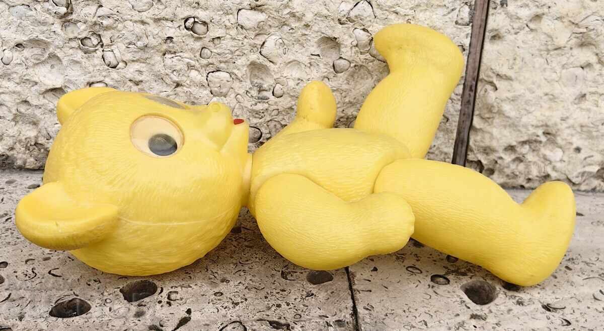 Auction  SOCIALIST PLASTIC TOY BEAR