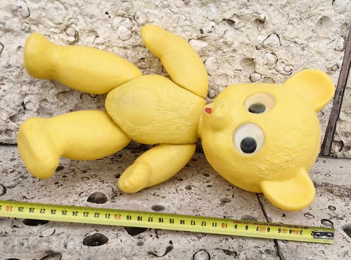 SOCIALIST PLASTIC TOY BEAR - 5