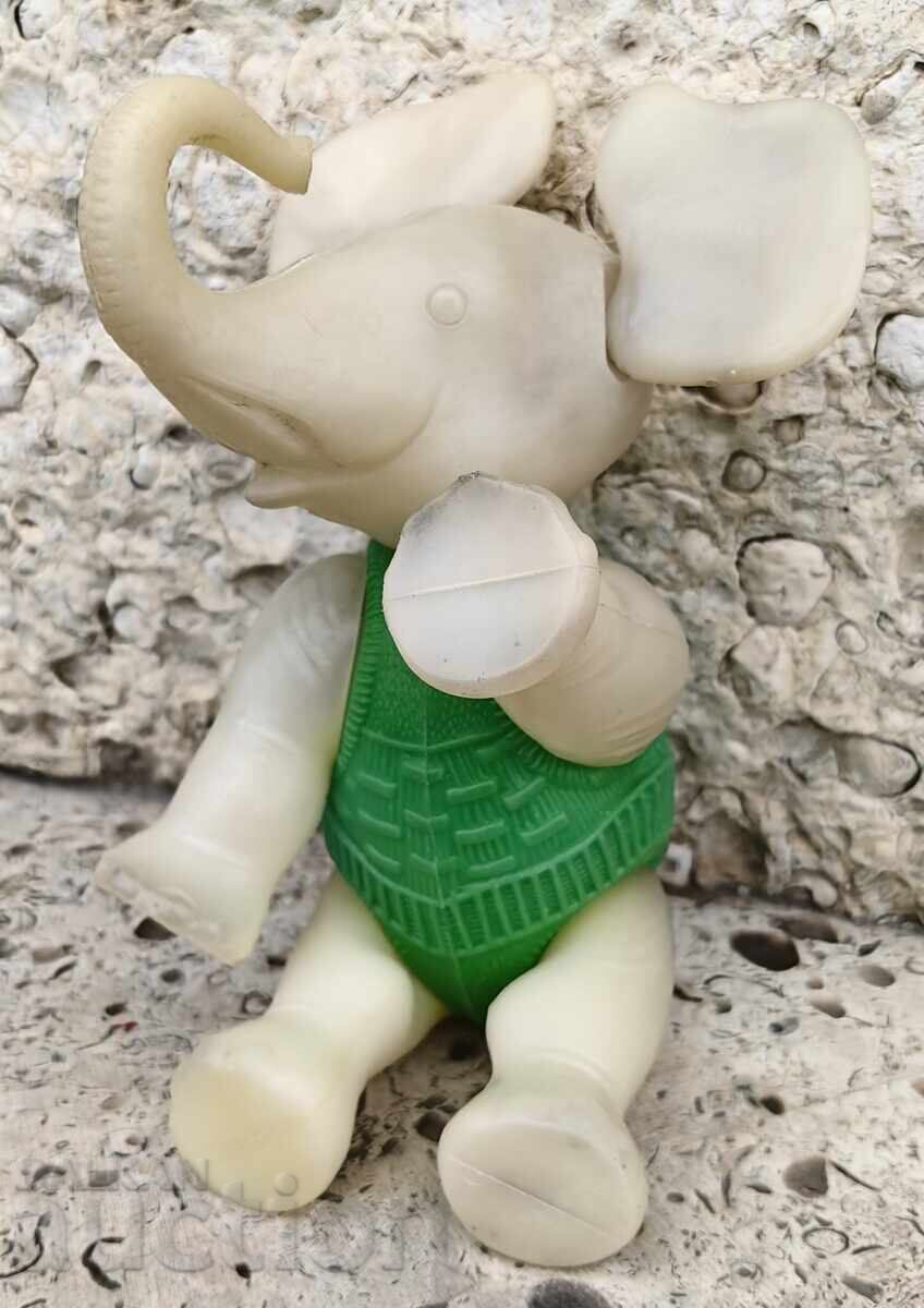 SOCIALIST PLASTIC TOY ELEPHANT LITTLE ELEPHANT
