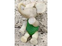 JUCĂRIE VECHE DIN PLASTIC PENTRU COPII ELEFANT ELEFĂȚEL