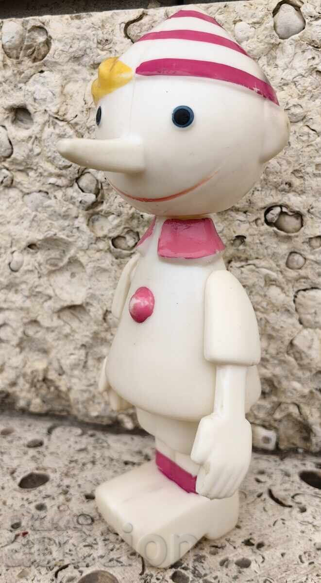 SOCIALIST ERA CHILDREN'S PLASTIC TOY BURATINO PINOCCHIO with price € 19.00 | 37.16 BGN