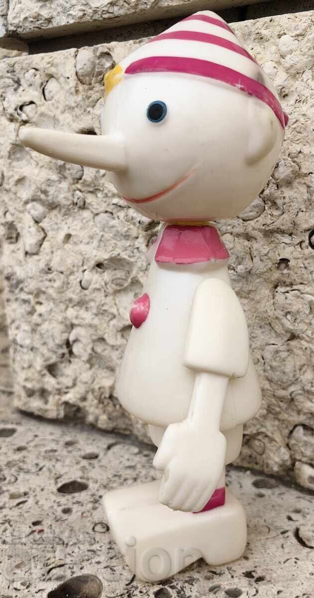 Auction  SOCIALIST ERA CHILDREN'S PLASTIC TOY BURATINO PINOCCHIO