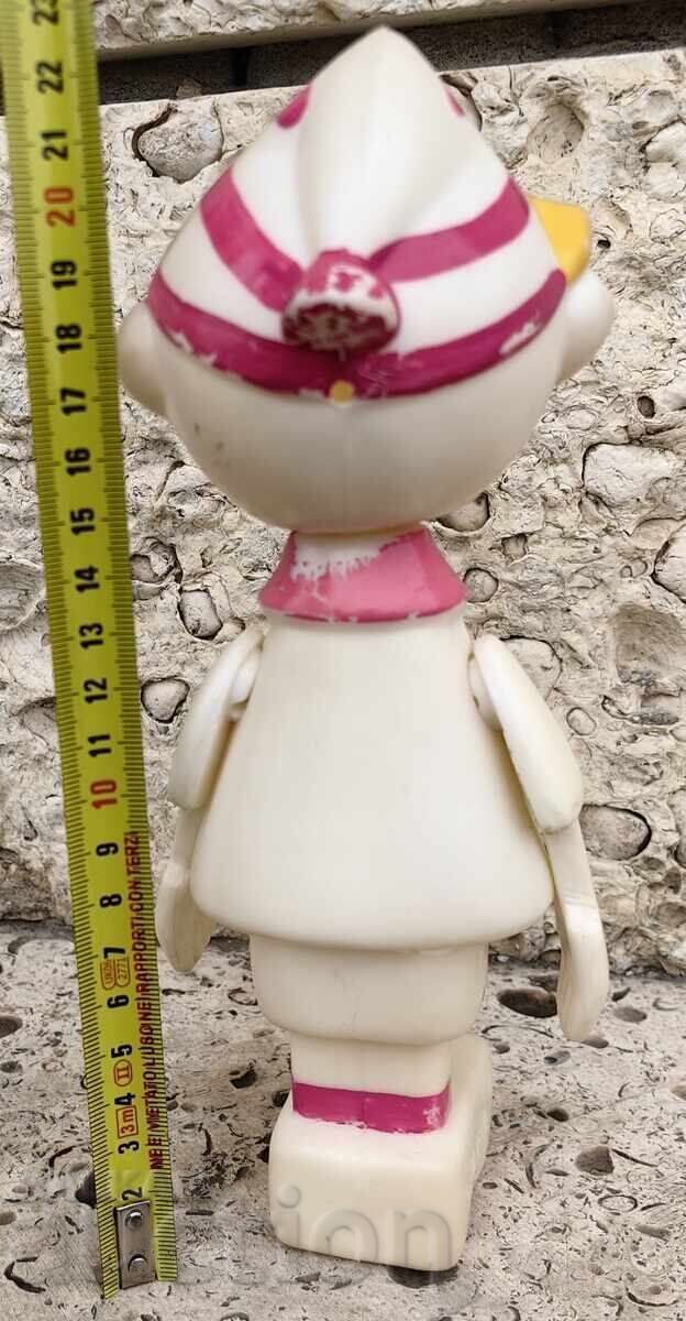 SOCIALIST ERA CHILDREN'S PLASTIC TOY BURATINO PINOCCHIO - 5