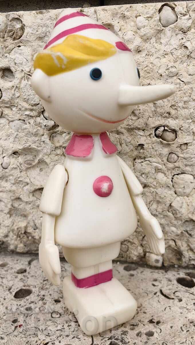 SOCIALIST ERA CHILDREN'S PLASTIC TOY BURATINO PINOCCHIO
