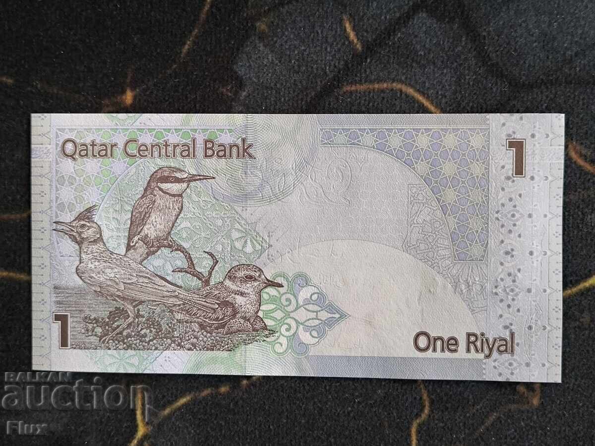 Bancnotă - Qatar - 1 rial UNC | 2003 cu preț € 2.75 | 5.38 BGN