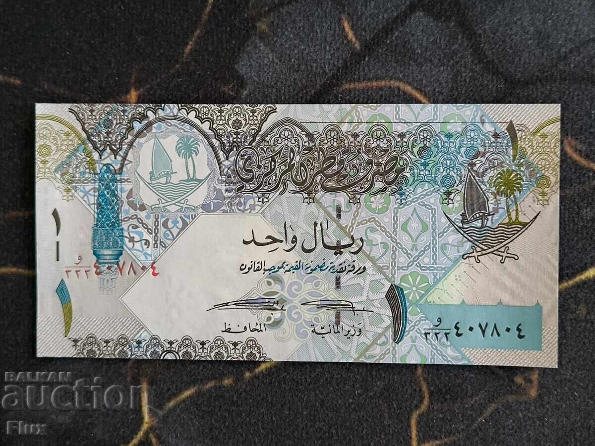 Bancnotă - Qatar - 1 rial UNC | 2003