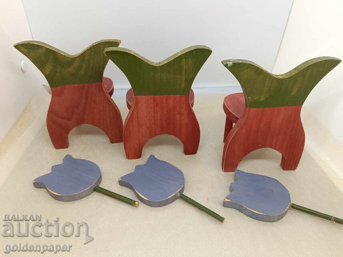 Sale No. 114 Doll chairs 6 pieces - 5