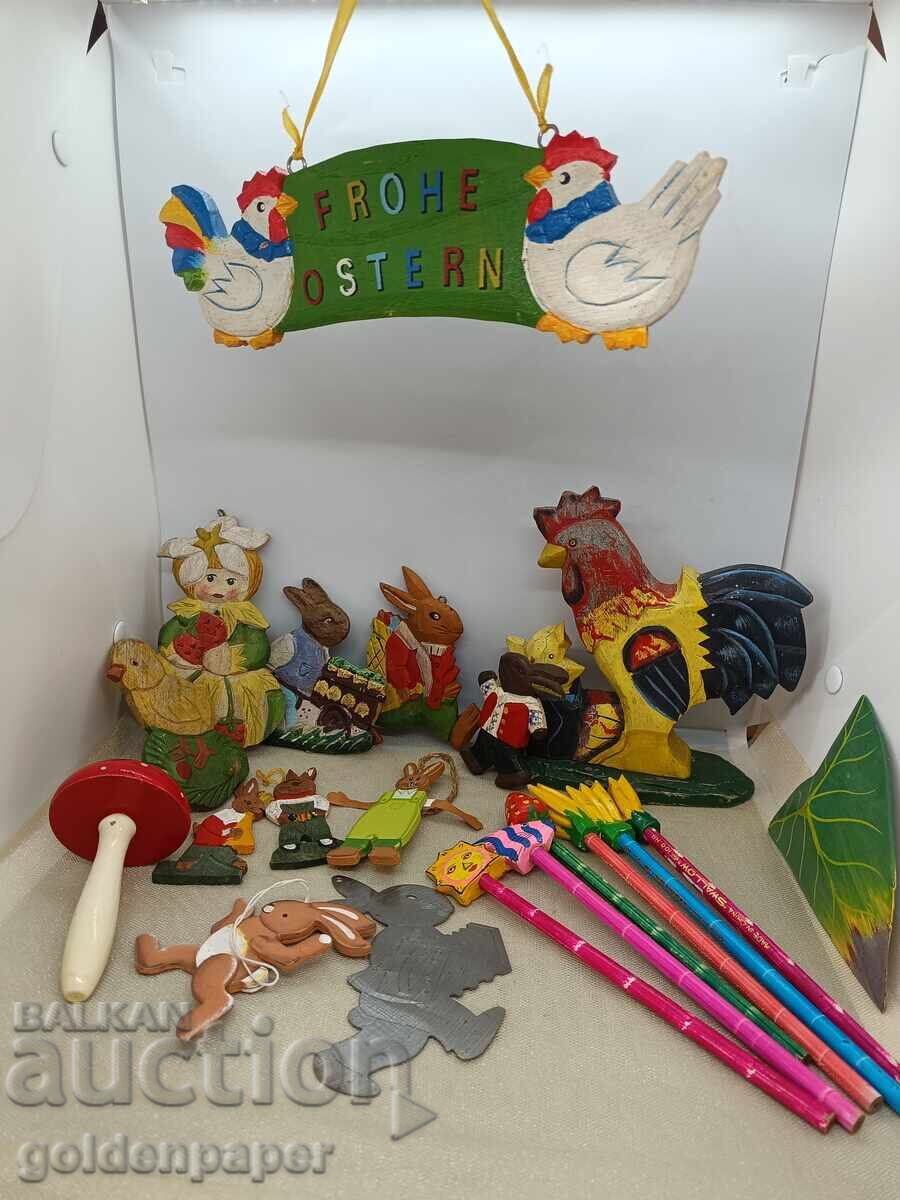 Livrarea Vânzare nr. 115 Decorațiuni pascale din lemn