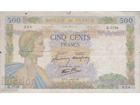 dioman - FRANȚA - 500 FRANCI - 1943