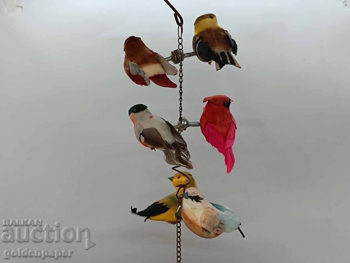 Auction  Sale #117 Handmade feather birds