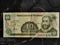 Bancnotă - Nicaragua - 10 córdoba | 1991