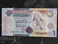Bancnota - Libia - 1 dinar UNC | 2009