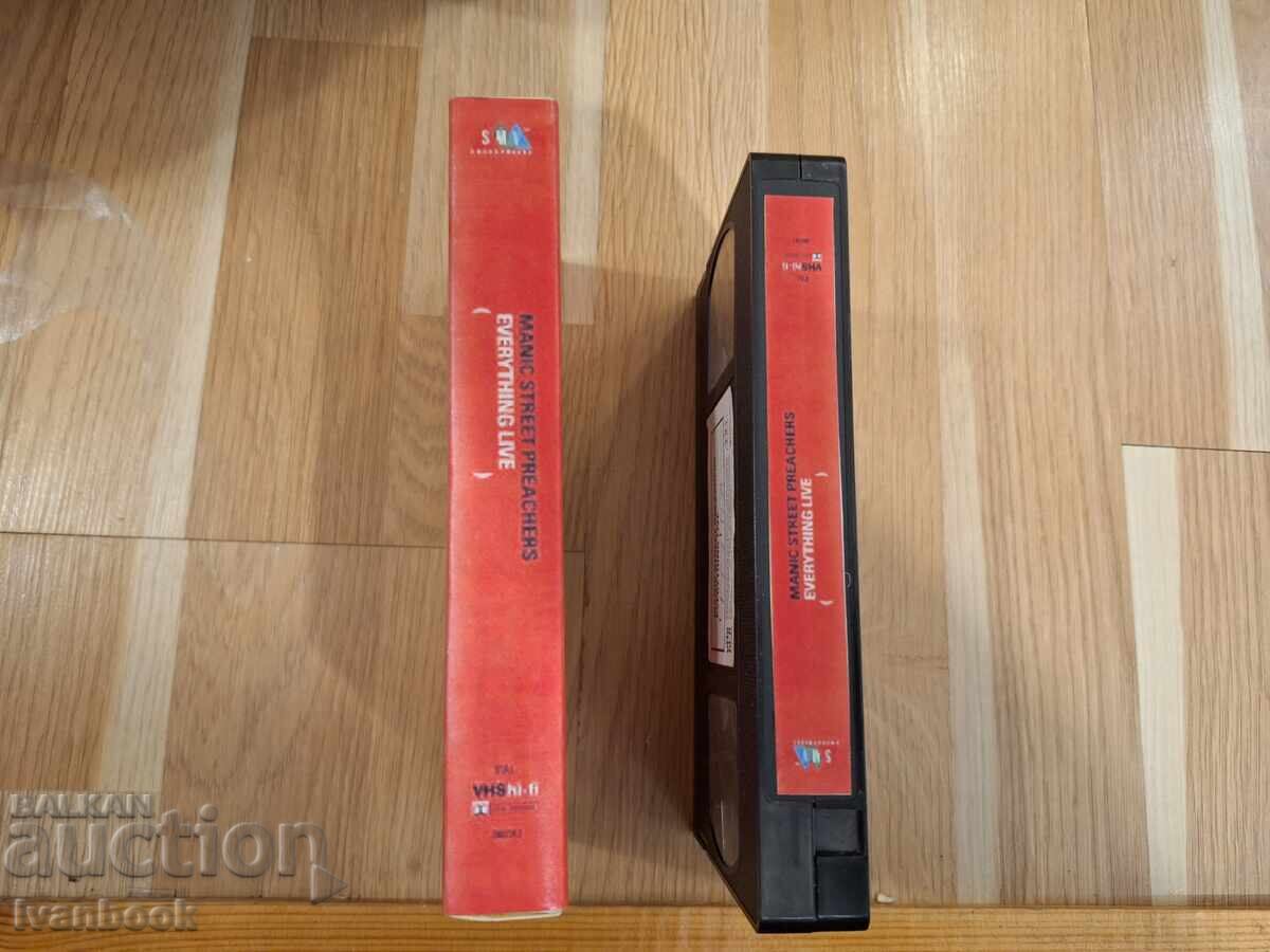 Casetă video VHS - Manic Street Preachers cu preț € 3.50 | 6.85 BGN