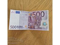 Bancnotă 500 euro 2002 Germania Jean-Claude Trichet