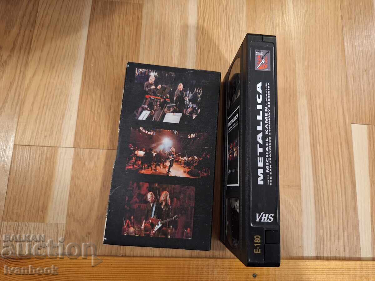 Licitație Casetă video VHS - Metallica
