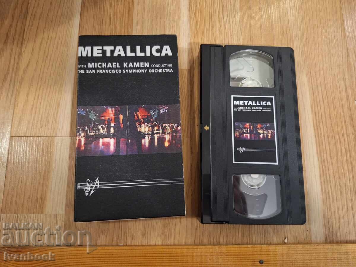 Casetă video VHS - Metallica