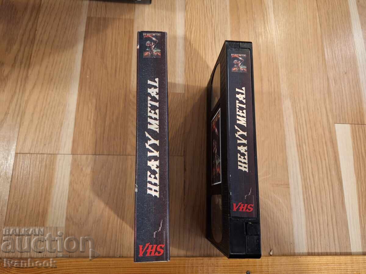 VHS video cassette - Heavy metal with price € 3.50 | 6.85 BGN