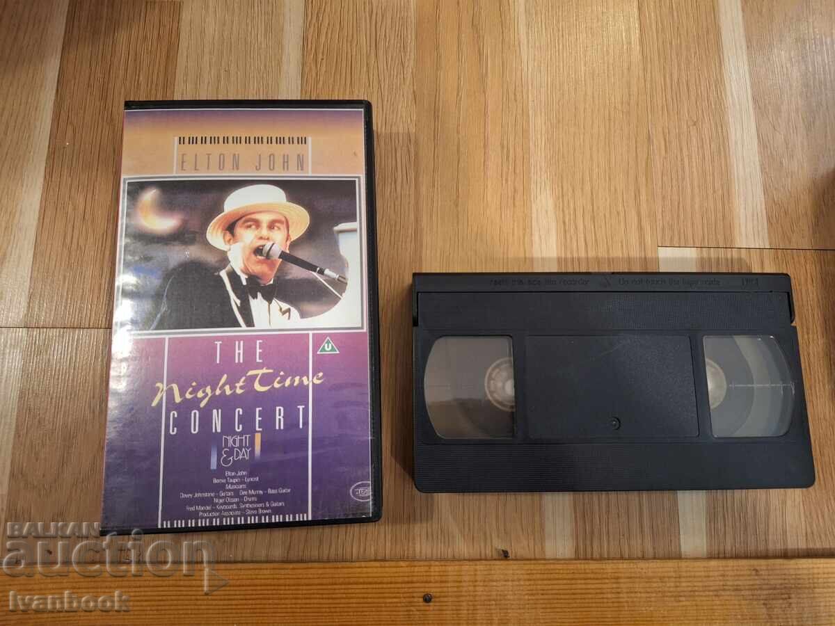 Casetă video VHS - Elton John, Jerry Lee Lewis