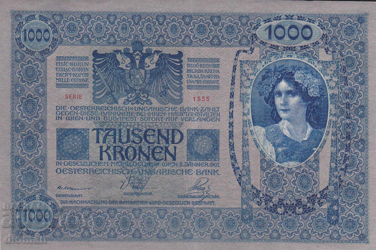 dioman - AUSTRIA-UNGARIA - 1000 COROANE - 1902g
