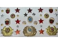 LOT Cocarde, Stele, Stele cu cinci colțuri din BNA—30 bucăți