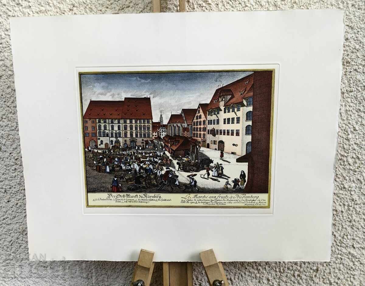 Large HIGH-QUALITY copy Engraving Renaissance Enlightenment