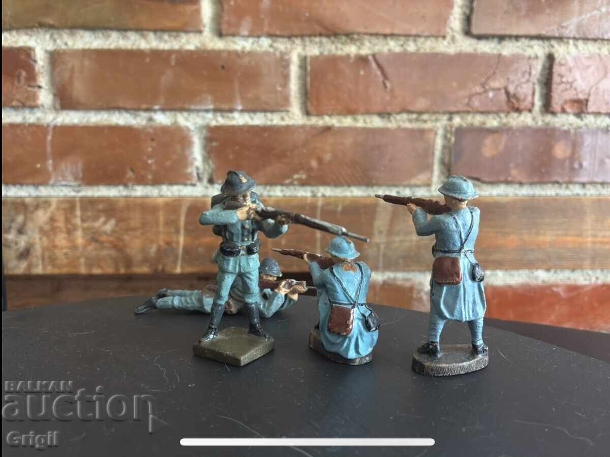 Figurine soldați. Primul Război Mondial. Francezi cu preț € 40.00 | 78.23 BGN Figurine soldați. Primul Război Mondial. Francezi cu preț € 40.00 | 78.23 BGN