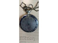 Pocket watch with enamel