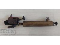 Vintage socialist-era bronze gasoline burner for connoisseurs