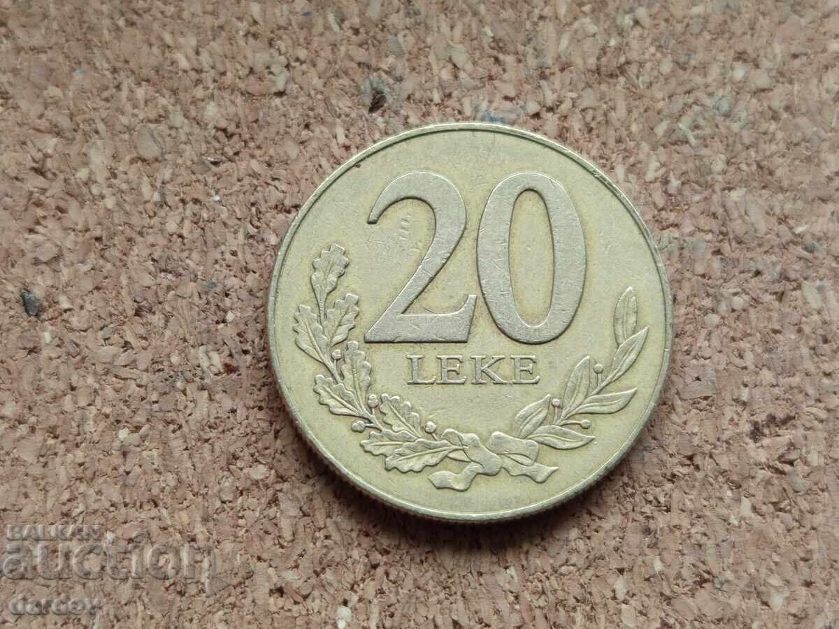 Albania 20 lek, 2000