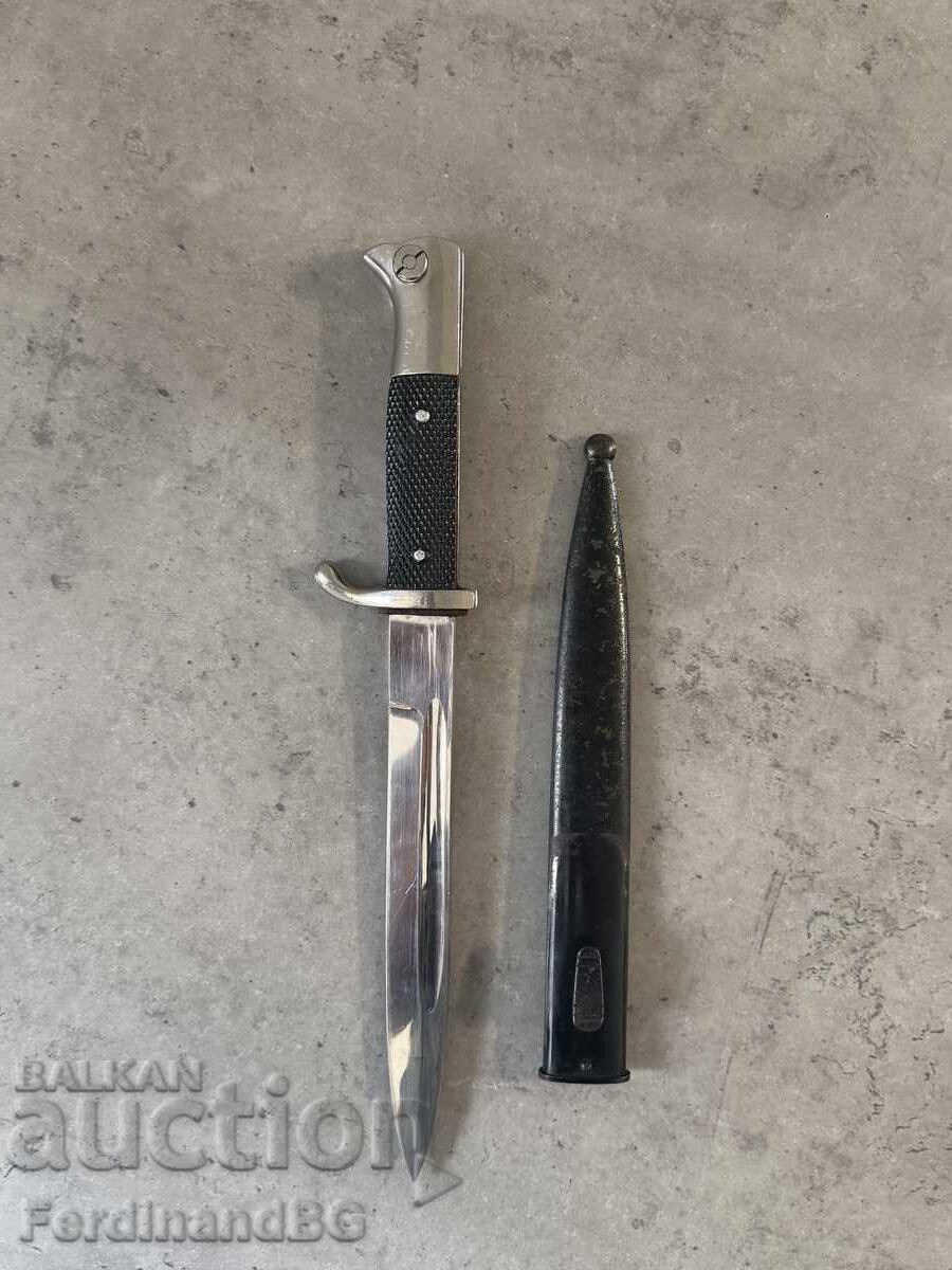 Γερμανική ξιφολόγχη παρέλασης για τυφέκιο Mauser, λεπίδα Solingen - 5