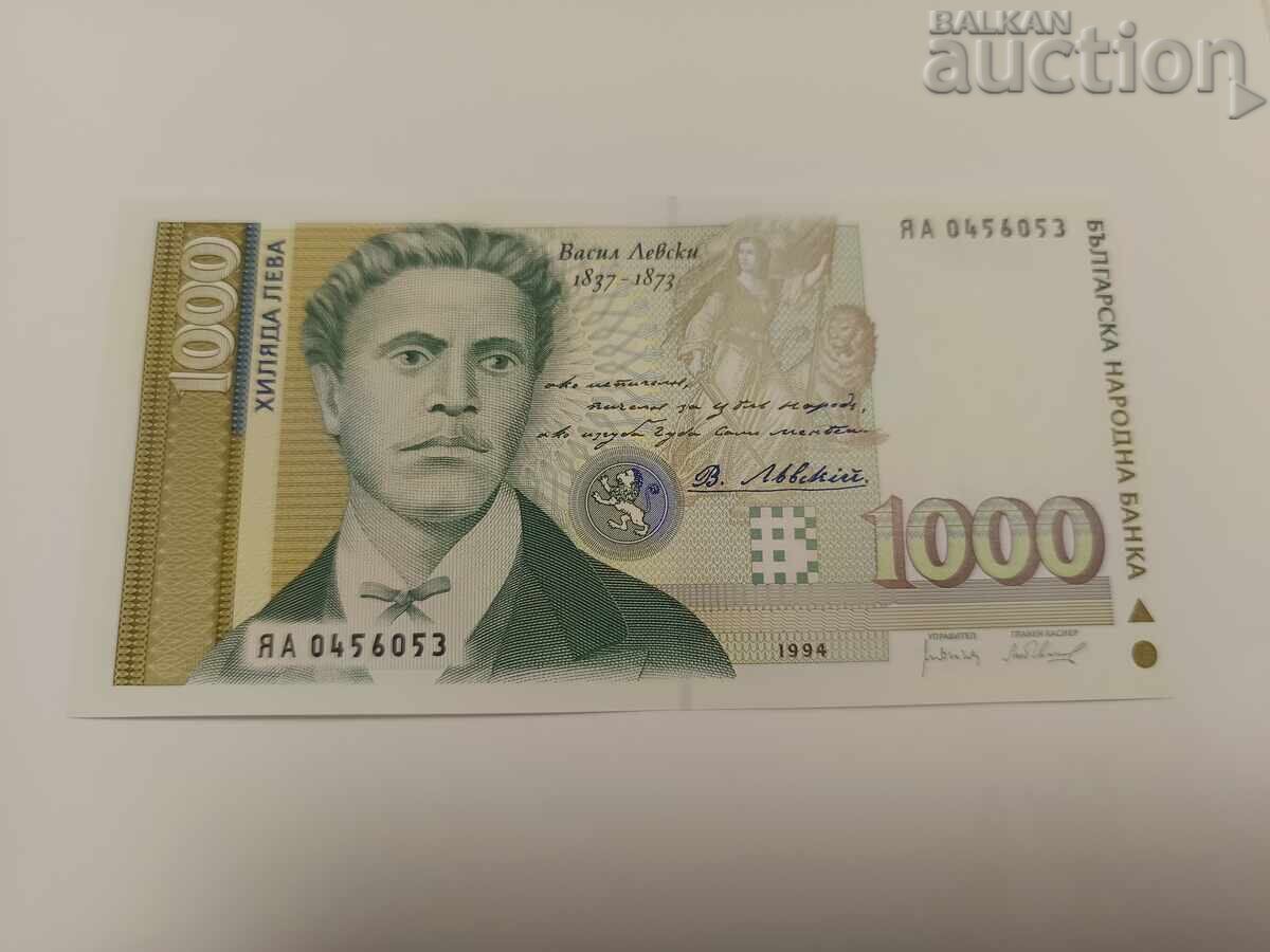 1000 leva 1994 UNC seria YA