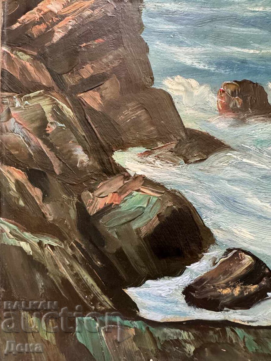 Pictură marină din anii '60 - 5