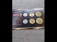 Set de monede din Costa Rica