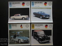 LOT CARDURI DE COLECȚIE MERCEDES BZC !!!