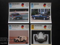 LOT CARDURI DE COLECȚIE MERCEDES BZC !!!