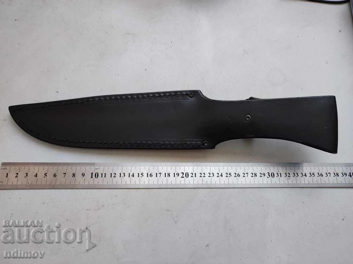Δερμάτινη θήκη για μεγάλο μαχαίρι κυνηγιού με τιμή € 19.00 | 37.16 BGN