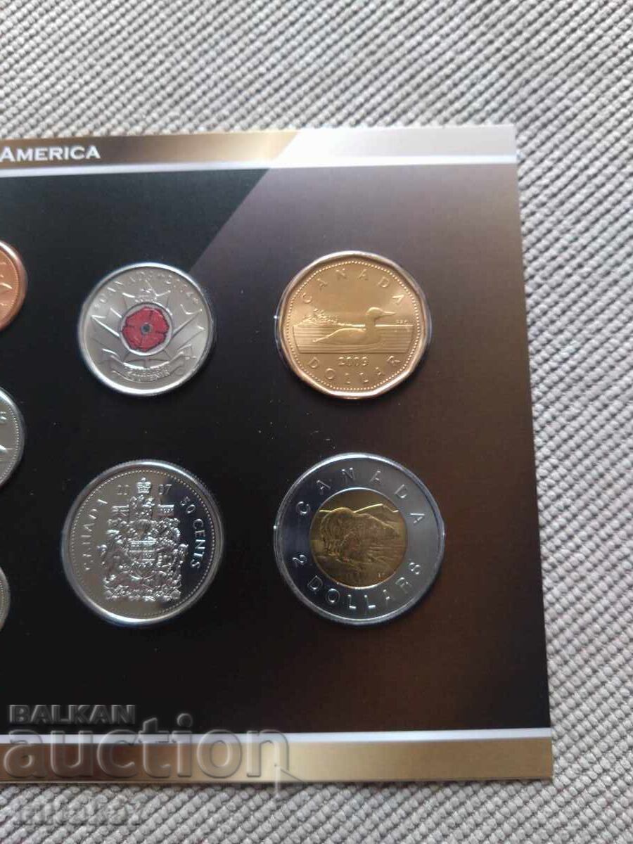 Σετ νομισμάτων Καναδά με τιμή € 9.50 | 18.58 BGN