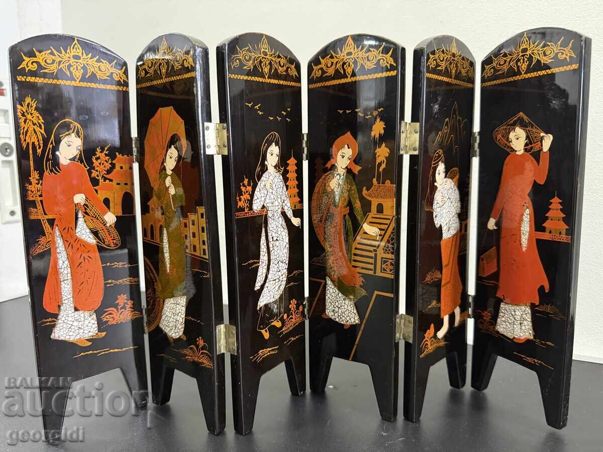 Auction  Chinese miniature decorative screen. №8154