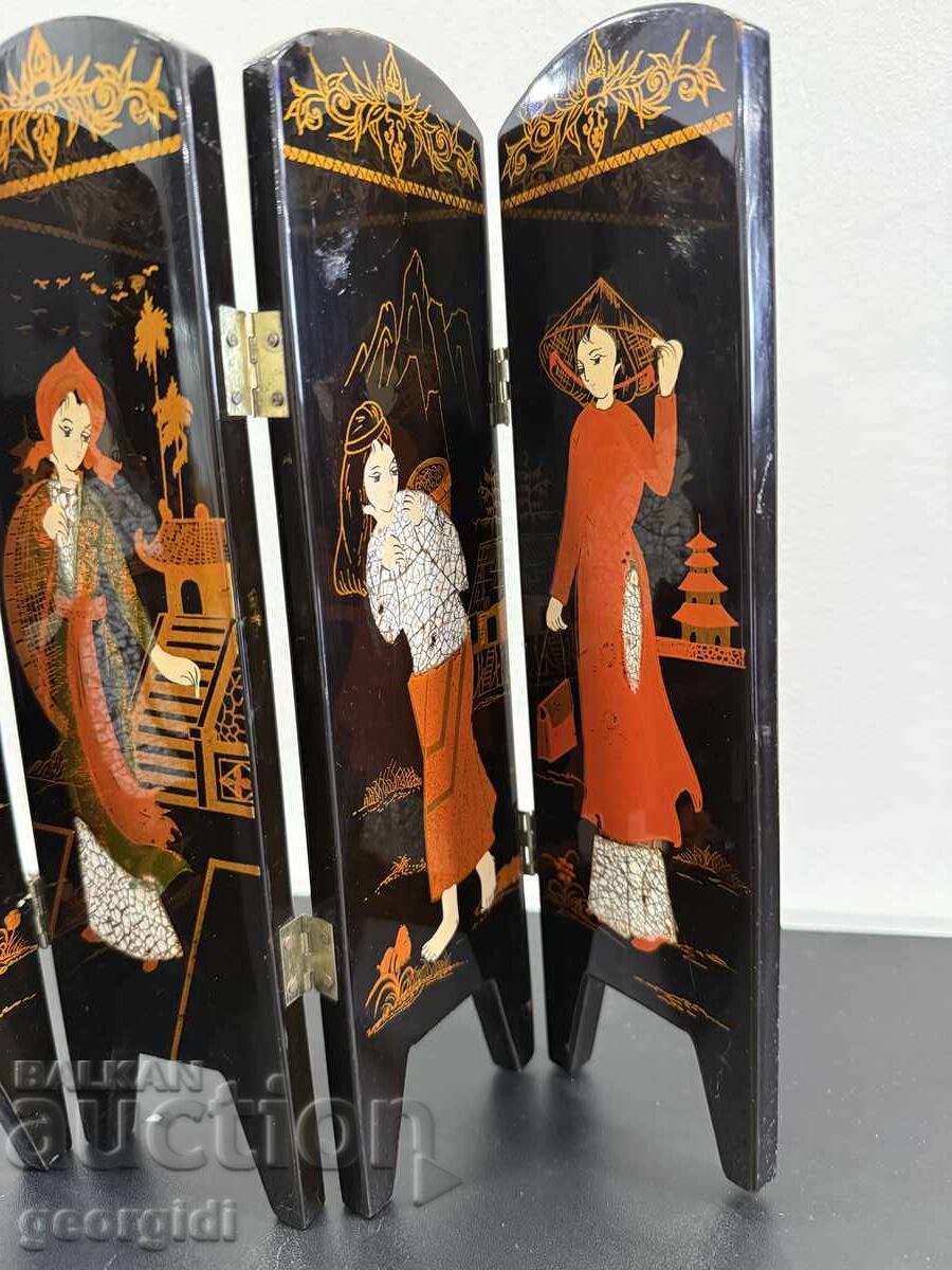 Chinese miniature decorative screen. №8154 - 5