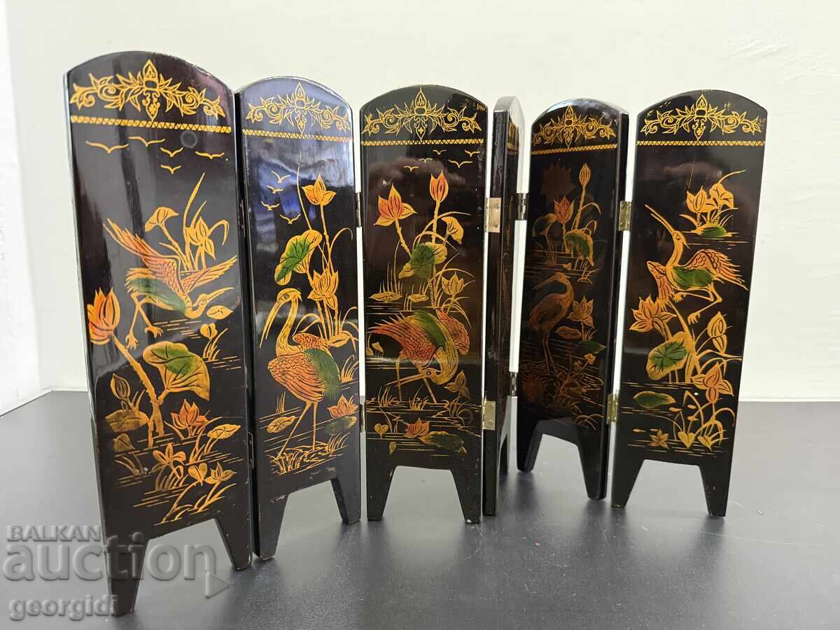 Chinese miniature decorative screen. №8154 - 6