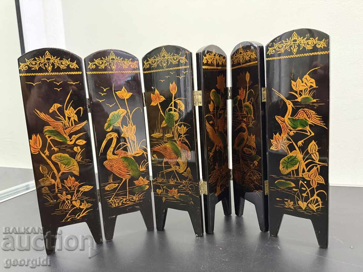 Chinese miniature decorative screen. №8154 - 7