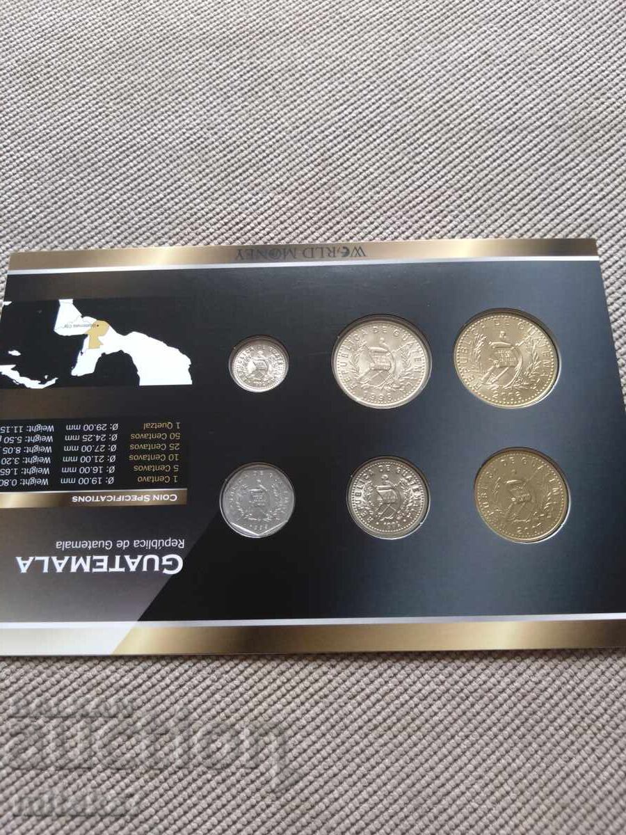 Delivery of Guatemala coin set