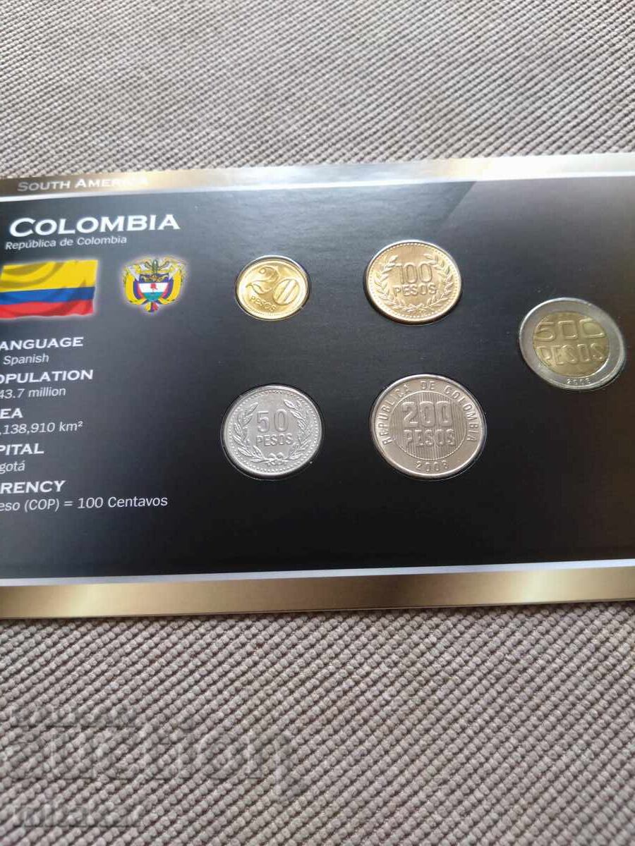 Set monede Columbia