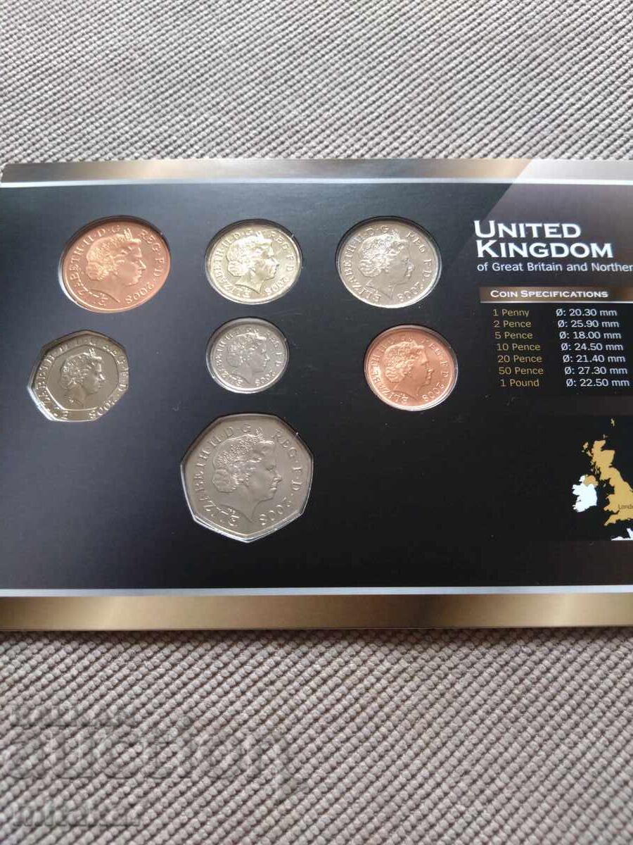 Set de monede Marea Britanie cu preț € 9.50 | 18.58 BGN