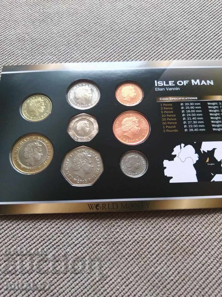 Licitație Set monede Insula Man